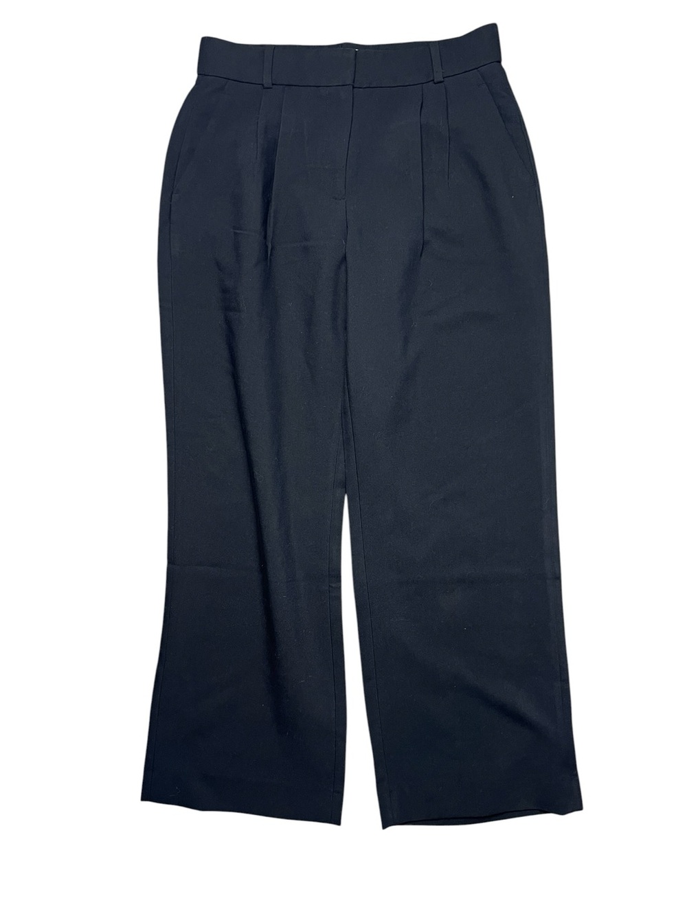Abercrombie and Fitch Women’s Black Trousers Curve Love Wide Leg Pants Size 28